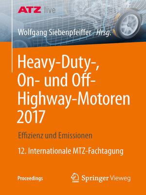cover image of Heavy-Duty-, On- und Off-Highway-Motoren 2017
